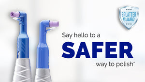 Vera Splatter Guard Classic Elite Original LF Prophy Angle w/Cup, 750/Bx. Soft 296249