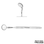SurgiMac Mirror Handle with Double-Sided Mirror, Cone Socket, Stainless Steel, Air Series | SurgiMac Dental Supply