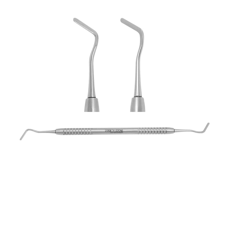 SurgiMac #4/5 Gregg Double-Ended Plastic Filling Instrument, Stainless Steel, Slim Series, 1/Pk 13-1019-S