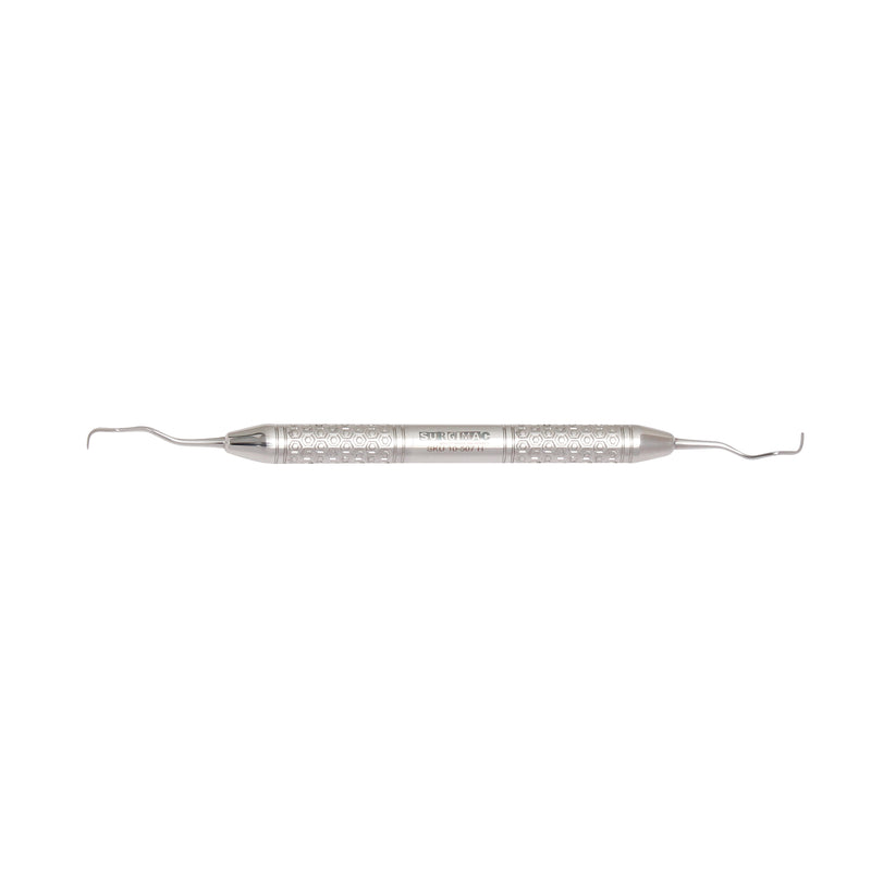SurgiMac #11/12 Gracey Curette, Double-Ended, Stainless Steel, Hexa Series, 1/Pk