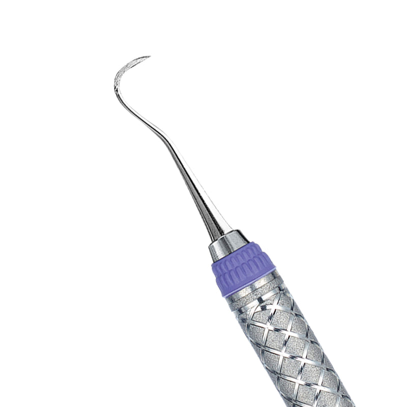 Hu-Friedy EverEdge 2.0 Sickle Scaler #137, Double End with #9 EverEdge Handle and Purple | SurgiMac Dental Supply