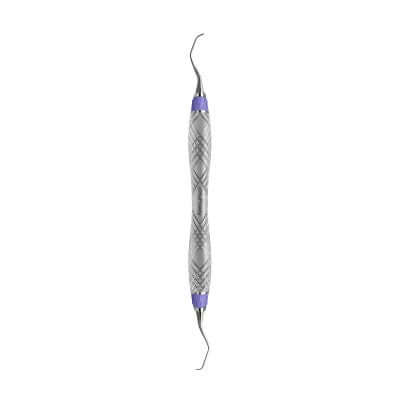 Hu-Friedy #13/14 Rigid Gracey Curette with #6 Satin Steel Handle | SurgiMac Dental Supply