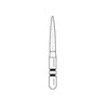 Two Striper ShortCut SS #260.8 Fine grit flame diamond bur, 5/pack