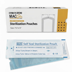 SurgiMac Self Seal Sterilization Pouch, Self-Sealing, Paper/Blue film, MacSafe
