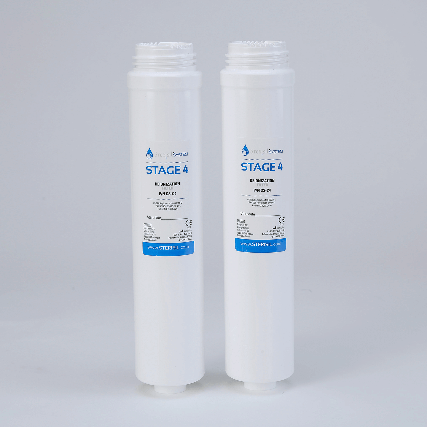 Sterisil G4 Replacement Cartridges Stage 4XL - Extended Life Deionization Cartridge | SurgiMac Dental Supply