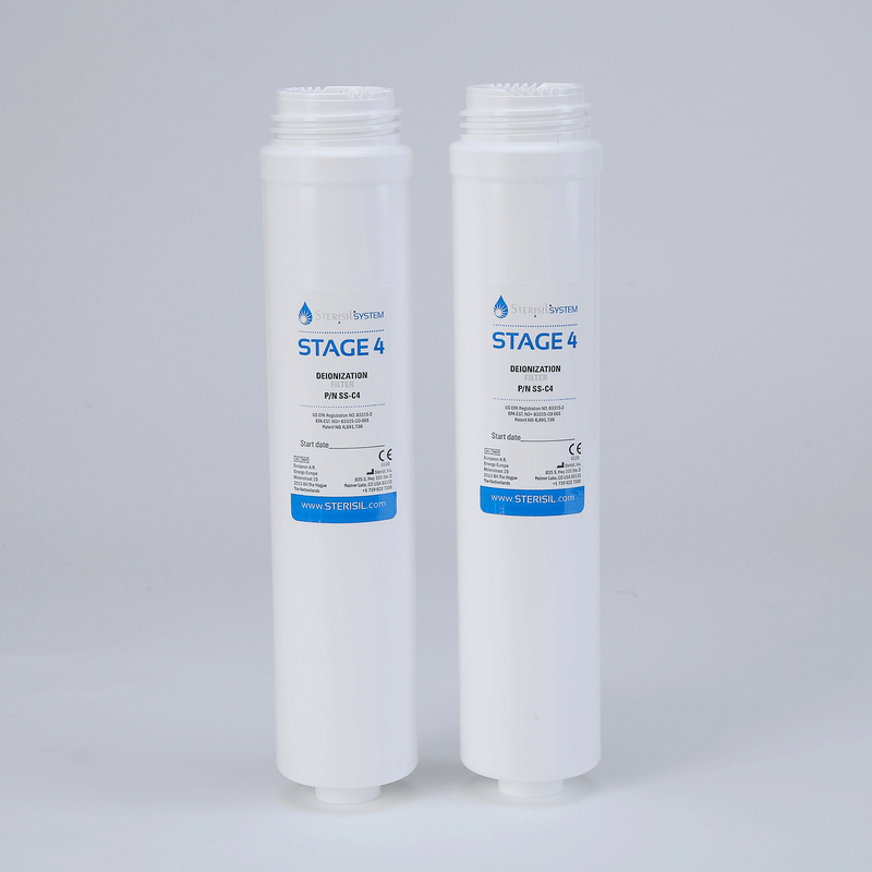 Sterisil G4 Cartridge Replacement Kits (2) Stage 4 - Deionization Cartridges | SurgiMac Dental Supply