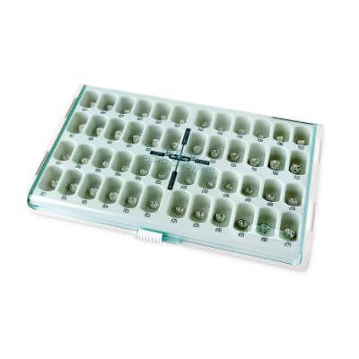 Hu-Friedy Empty Pedo Crowns Intro Kit Tray (No Crowns) | SurgiMac Dental Supply