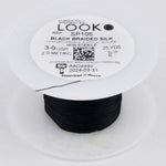 Nonabsorbable Suture without Needle LOOK Silk Braided Size 3-0 SP105