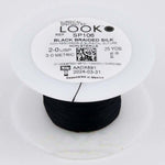 Nonabsorbable Suture without Needle LOOK Silk Braided Size 2-0 SP106