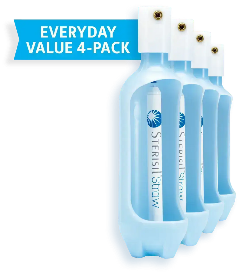 Sterisil Straw Everyday Value 4 Pack - Municipal - 4/pack | SurgiMac Dental Supply