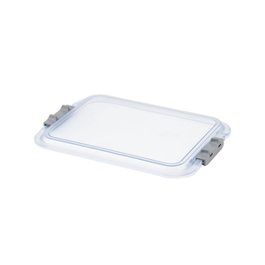 Mini-Lock Tray Cover, Fits Mini F Set-Up Trays, Side Locking Mechanism, Clear | SurgiMac Dental Supply