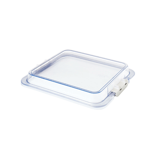 Clear Locking Tub Cover, 12 3/4" x 11 3/16" x 1 3/8", Cover Only | SurgiMac Dental Supply