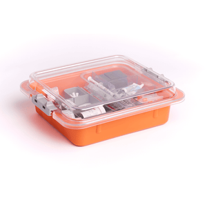 Clear Locking Tub Cover, 12 3/4" x 11 3/16" x 1 3/8", Cover Only | SurgiMac Dental Supply