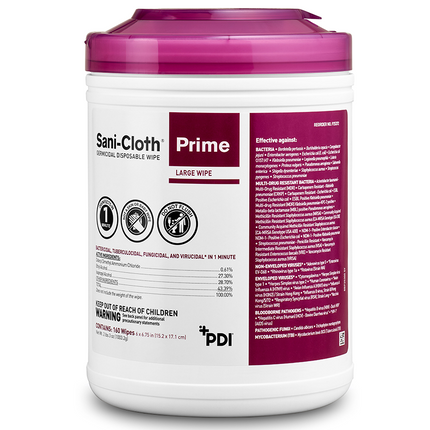 Sani-Cloth Prime Germicidal Wipe by PDI | PDI | SurgiMac