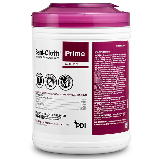 PDI | Sani-Cloth Prime Germicidal Wipe by PDI | P25372