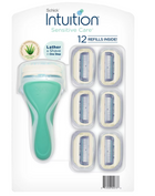 Schick | Schick Intuition Plus Sensitive Care Women's Razor Cartridges, 12 pk. | 16452