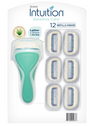 Schick Intuition Plus Sensitive Care Women's Razor Cartridges, 12 pk.