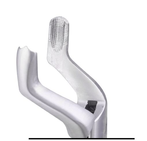 SurgiMac #53R Forceps, Stainless Steel, Air Series, 1/Pk 12-1745