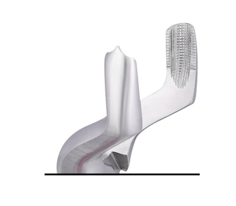 SurgiMac #53L Forceps, Stainless Steel, Air Series, 1/Pk 12-1744