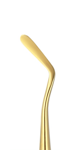SurgiMac #6 Composite Filling Instrument, Gold Tips with Blue Titanium Handle, 1/Pk 13-1020B