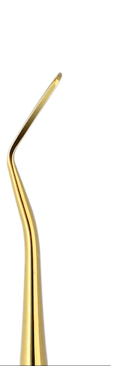 SurgiMac #6 Composite Filling Instrument, Gold Tips with Blue Titanium Handle, 1/Pk 13-1020B