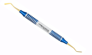 SurgiMac #6 Composite Filling Instrument, Gold Tips with Blue Titanium Handle, 1/Pk 13-1020B