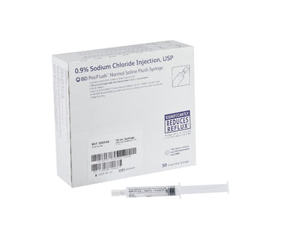 BD PosiFlush IV Flush Solution Sodium Chloride, Preservative Free 0.9% Injection Prefilled Syringe