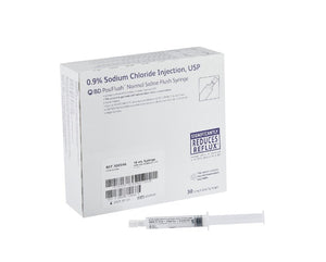 BD PosiFlush IV Flush Solution Sodium Chloride, Preservative Free 0.9% Injection Prefilled Syringe 306546-Bx