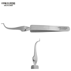 SurgiMac Slim Buccal Tube Bonder Tweezers, Stainless Steel, Pro Series, 1/Pk | SurgiMac Dental Supply