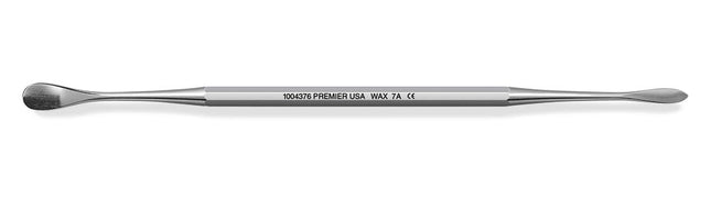 Premier #7A Double End Wax Spatula With Octagon Handle