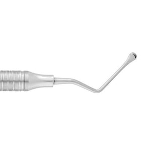 SurgiMac #11 Miller Surgical Curette, 4.5mm Non-Serrated Spoon, 40° Angled Shank, Stainless Steel, Air Series, 1/Pk | SurgiMac Dental Supply