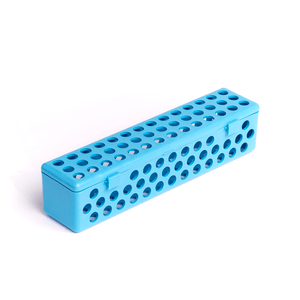 Steri-Container, Standard - Neon Green 8" x 1-3/4" x 1-3/4", for hand | SurgiMac Dental Supply