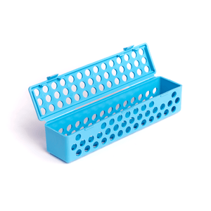 Steri-Container, Standard - Neon Green 8" x 1-3/4" x 1-3/4", for hand | SurgiMac Dental Supply