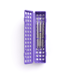 Steri-Container, Standard - Neon Green 8" x 1-3/4" x 1-3/4", for hand | SurgiMac Dental Supply