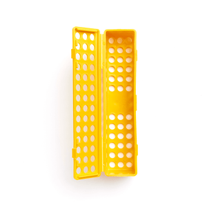 Steri-Container, Standard - Neon Green 8" x 1-3/4" x 1-3/4", for hand | SurgiMac Dental Supply