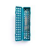 Steri-Container, Standard - Neon Green 8" x 1-3/4" x 1-3/4", for hand | SurgiMac Dental Supply