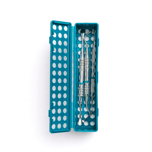 Steri-Container, Standard - Neon Green 8" x 1-3/4" x 1-3/4", for hand | SurgiMac Dental Supply