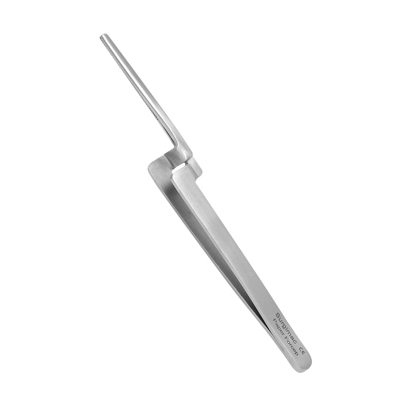 SurgiMac Miller Articulating Paper Forceps, Stainless Steel, American Pattern, Pro Series, 1/Pk 12-2101-P