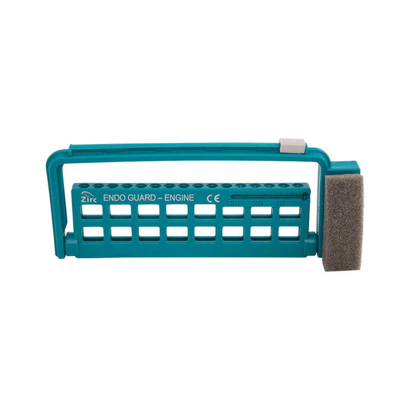 Steri-Endo Guard Gray Engine Organizer, Holds up to 11 Engine Files and 5 Hand | SurgiMac Dental Supply