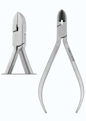 SurgiMac Straight Hard Wire Cutter Pliers, Orthodontic Instruments, Stainless Steel, Air Series, 1/Pk | SurgiMac Dental Supply