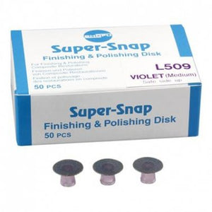 Super-Snap, Violet, Medium, Mini, 50/pk L522
