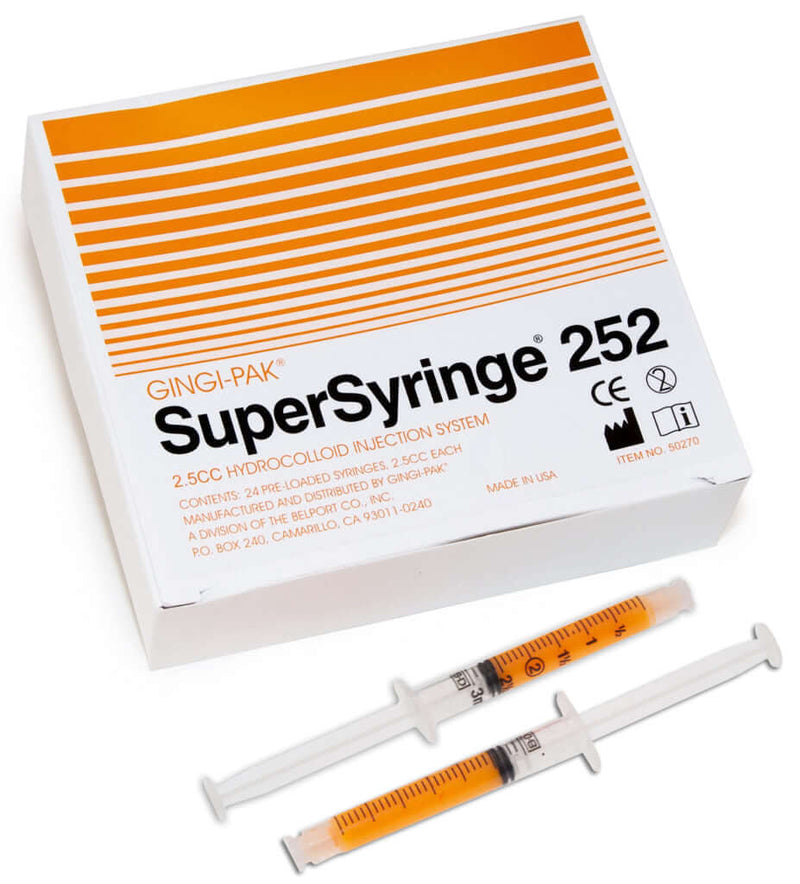 SuperSyringe 255 Pre-Loaded Syringes 5cc, 12/pk. | SurgiMac Dental Supply