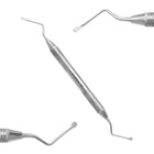 SurgiMac #11 Miller Surgical Curette, 35mm reach. 3.5 mm wide spoon, non-serrated ends, Stainless Steel, Air Series, 1/Pk