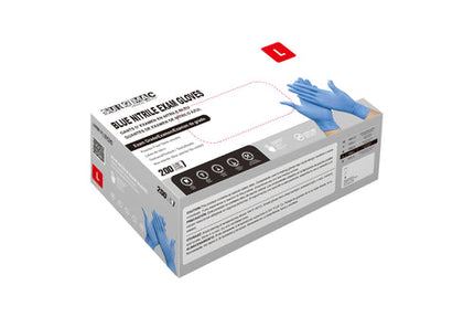 Nitrile Exam Gloves MacSoft by SurgiMac | Blue | Chemo Tested | 200 Count