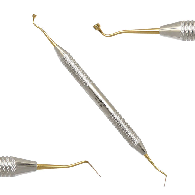 SurgiMac Woodson Composite Instrument, Stainless Steel, Gold, Air Series, 1/Pk 13-1006G