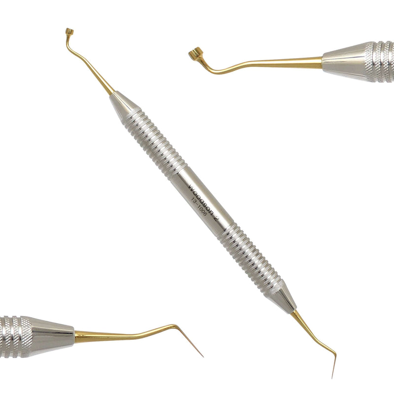 SurgiMac Woodson Composite Instrument, Stainless Steel, Gold, Air Series, 1/Pk 13-1006G