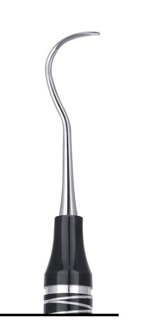 SurgiMac #17S/18S McCall Curette, Black(TiN), Double-Ended, Stainless Steel, Air Series, 1/Pk | SurgiMac Dental Supply