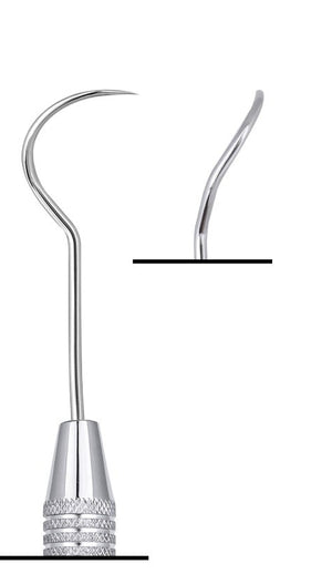 SurgiMac 3CH Cowhorn XTS Explorer, Double-Ended, Stainless Steel, Air Series, 1/Pk | SurgiMac Dental Supply