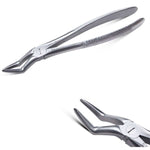 SurgiMac #51 Root Forceps, European Style, Serrated, Stainless Steel, Air Series, 1/Pk | SurgiMac Dental Supply