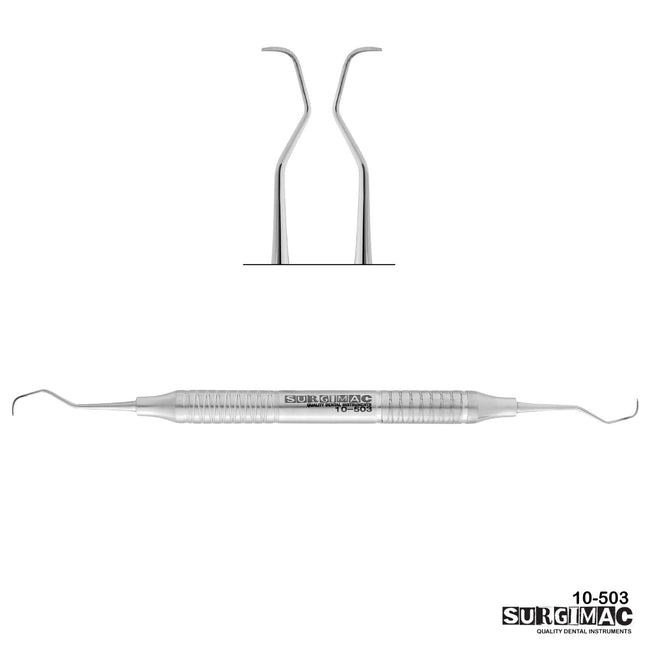 SurgiMac #3/4 Gracey Curette, Double-Ended, Stainless Steel, Air Series, 1/Pk | SurgiMac Dental Supply